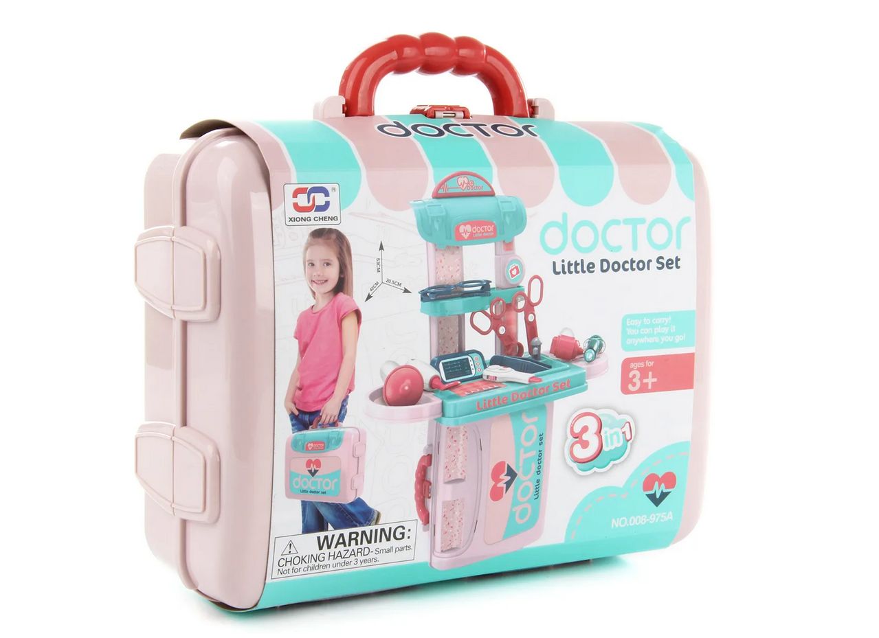 Игрушки: Игра в доктора Little Doctor Set 008975 чемоданчик